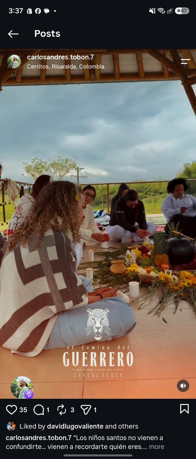 Ceremonia La Tribu — un viaje hacia adentro