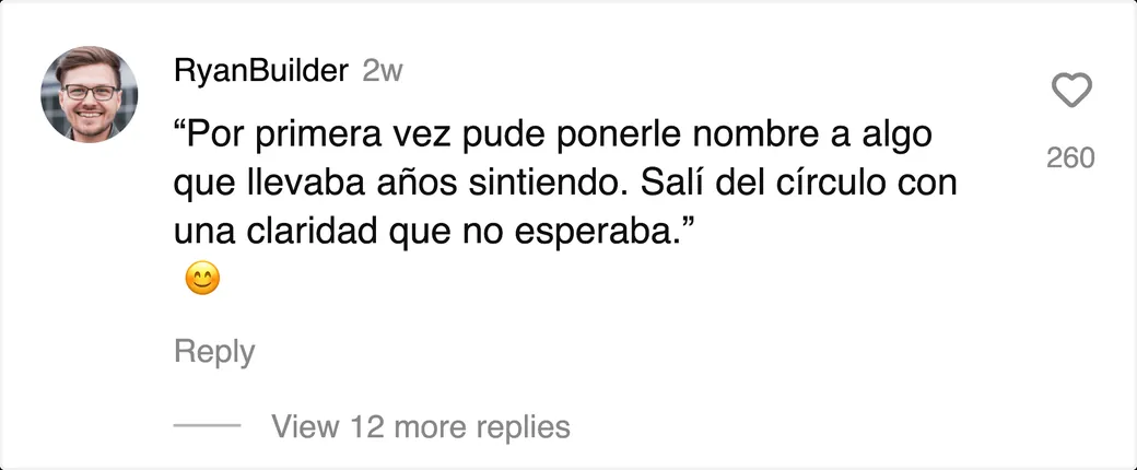 Comentario de RyanBuilder